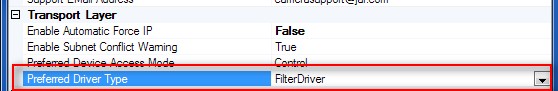 Settings-filter